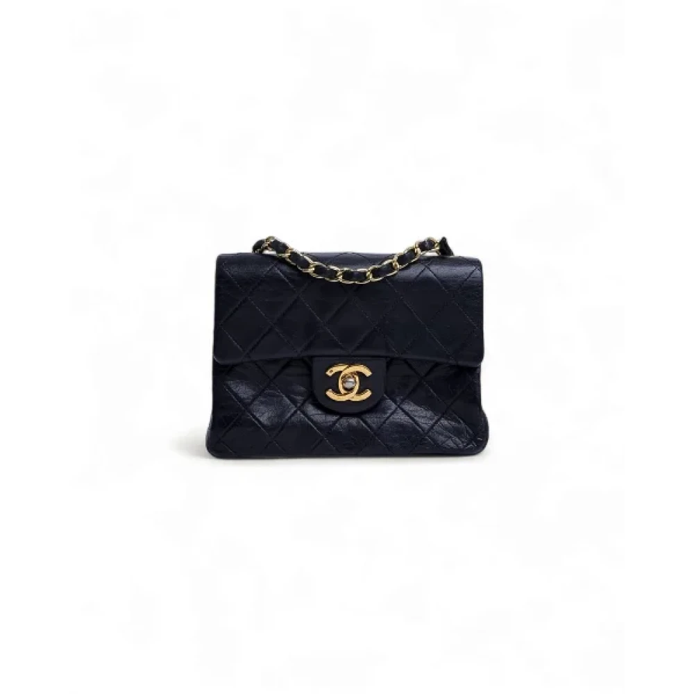 Chanel Vintage Pre-owned Fabric chanel-bags Black Dames