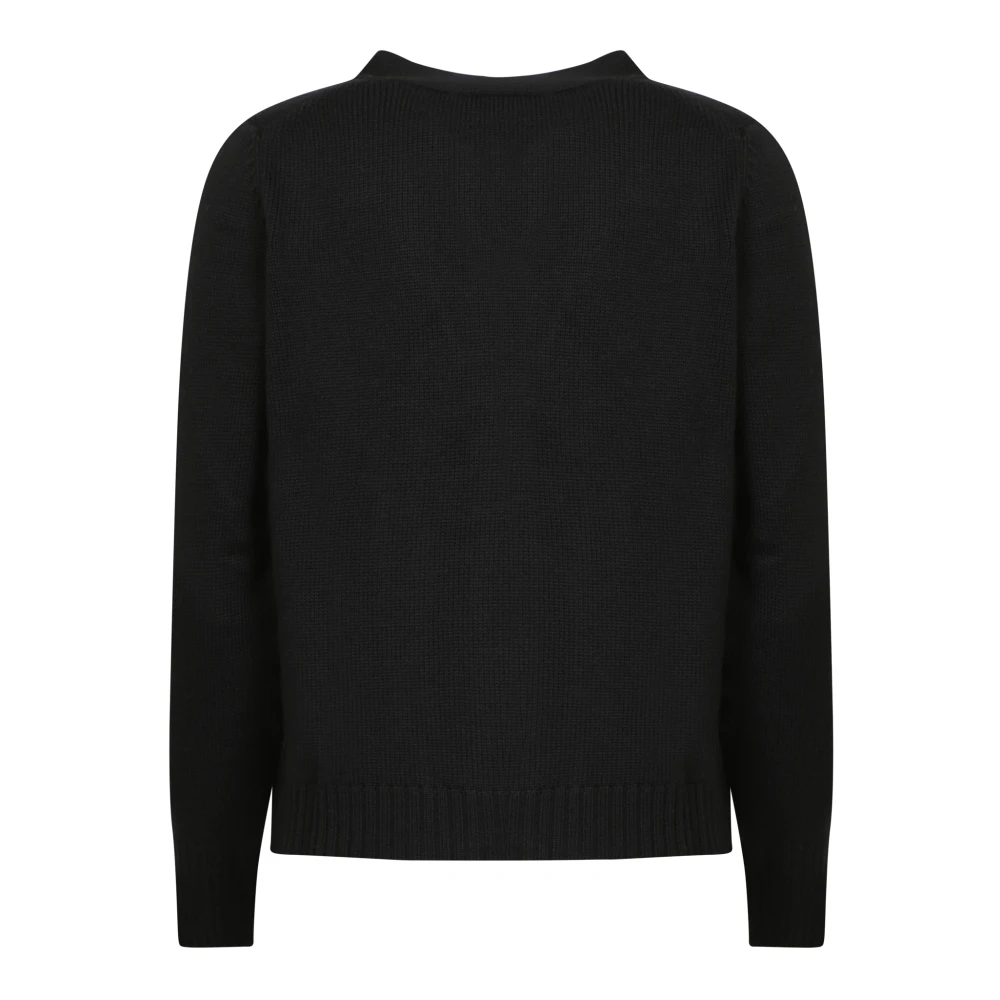 Blanca Vita Zwarte Trui voor Vrouwen Aw24 Black Dames
