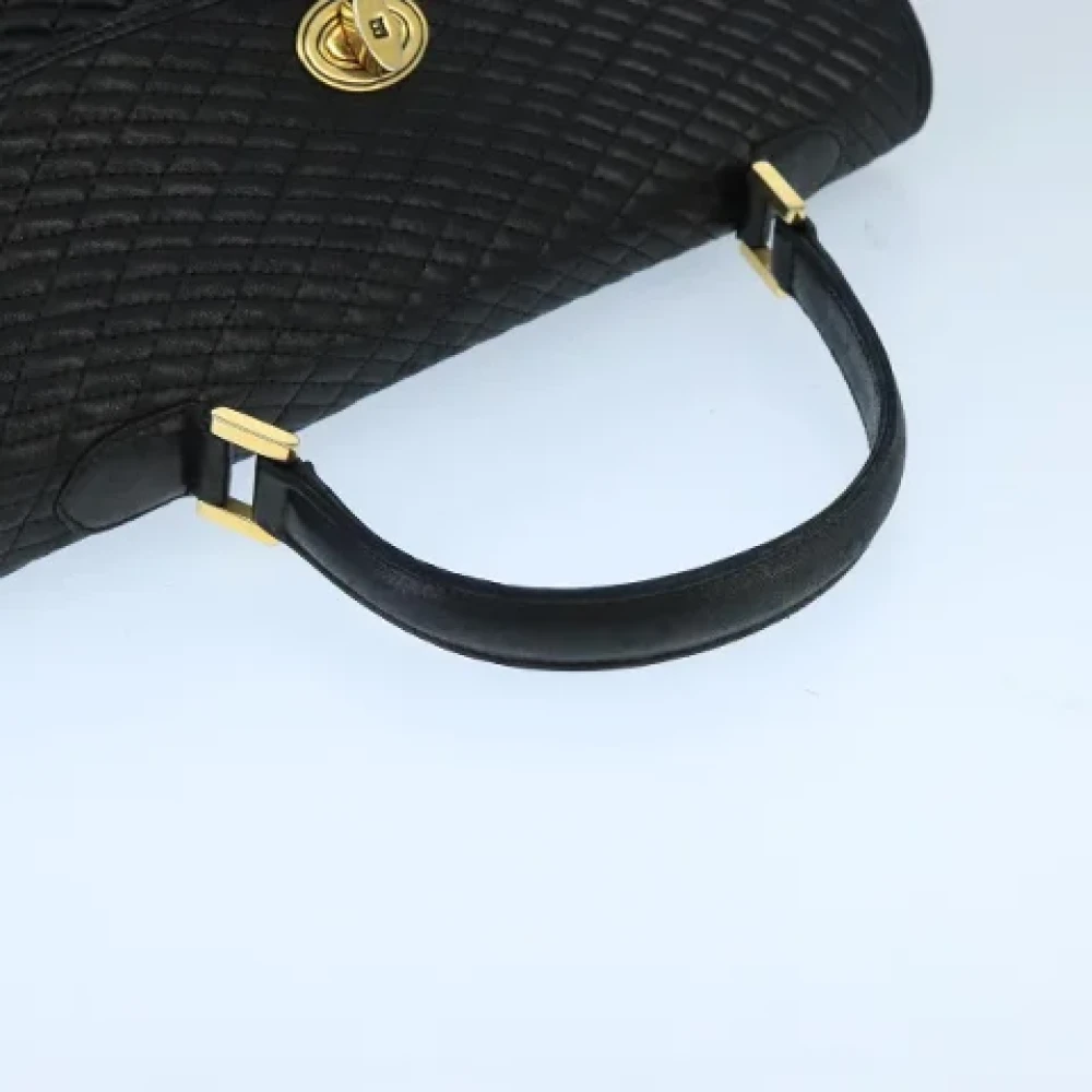 Bally Pre-owned Leather handbags Black Dames
