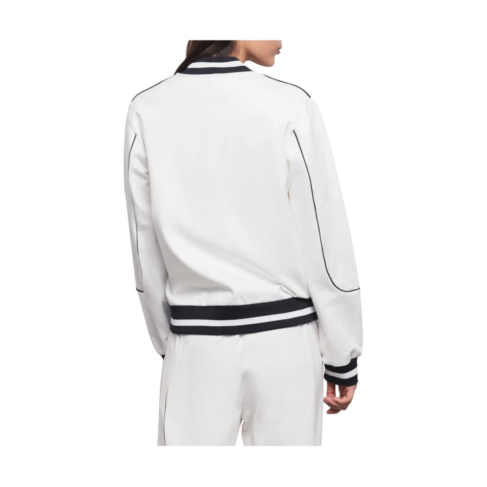 Gaëlle Paris Witte Jas Elegant en veelzijdig White Dames