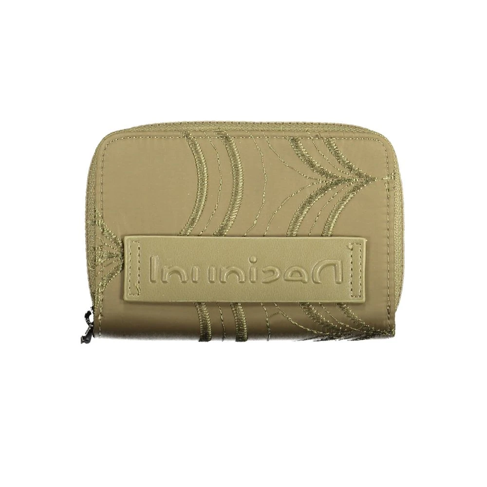 Desigual Grön Polyester Damplånbok