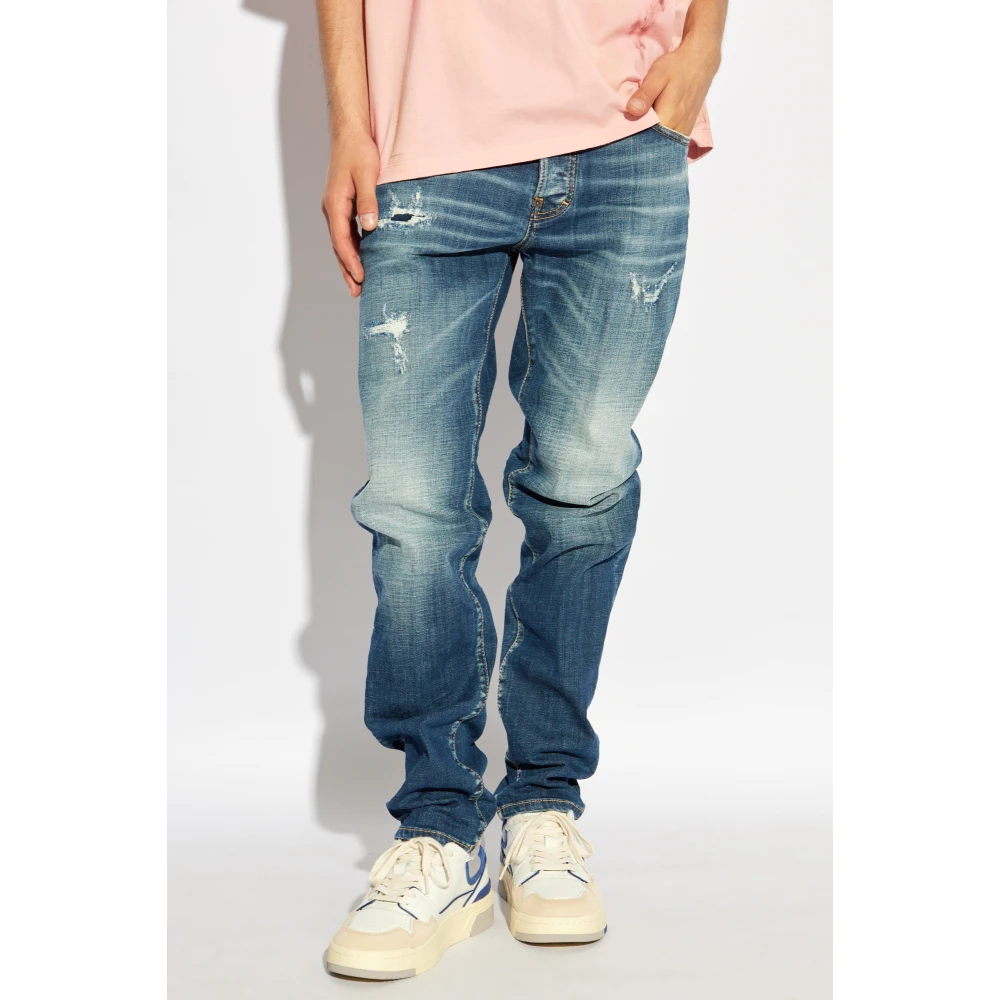 Dsquared2 Reguliere Jeans Blue Heren