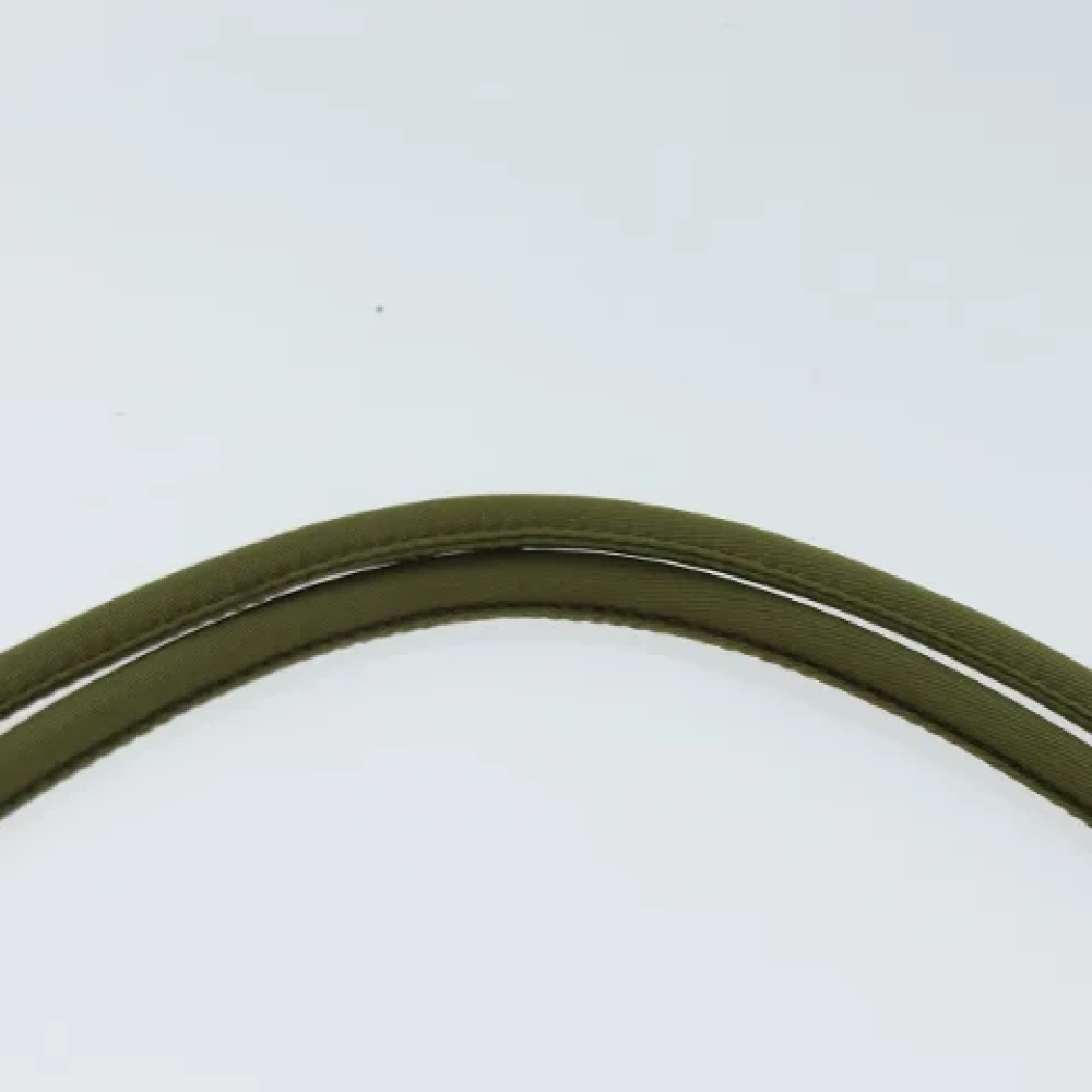 Prada Vintage Pre-owned Nylon totes Green Dames