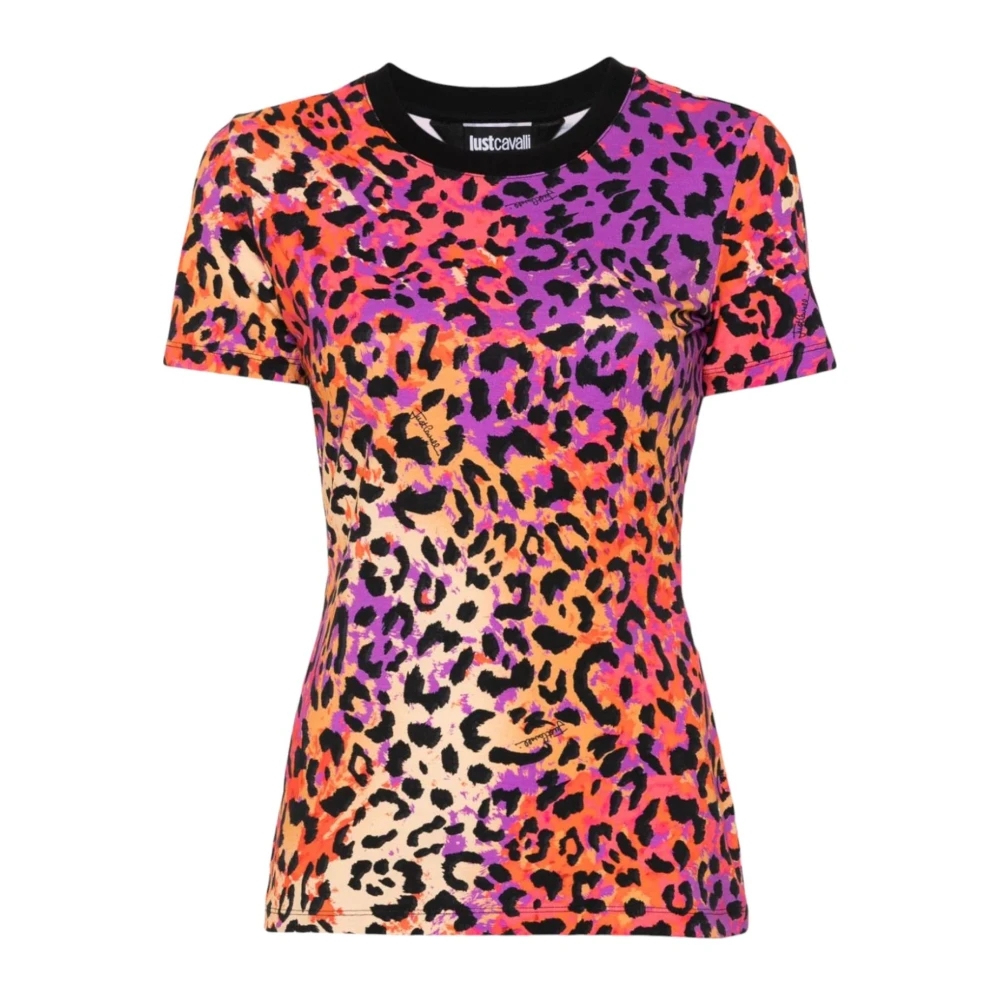 Just Cavalli Korte Mouw T-shirt Multicolor Dames