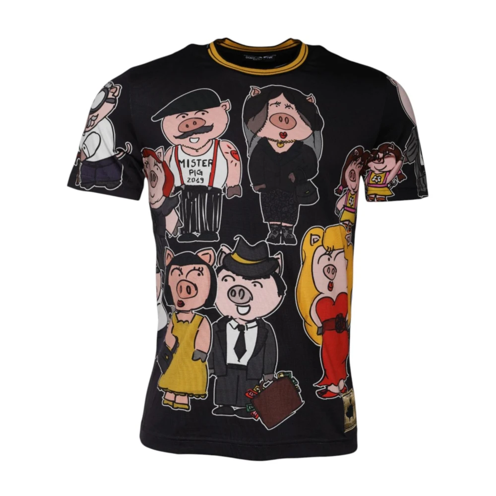 Dolce & Gabbana Men's Year Of The Pig Graphic Tee