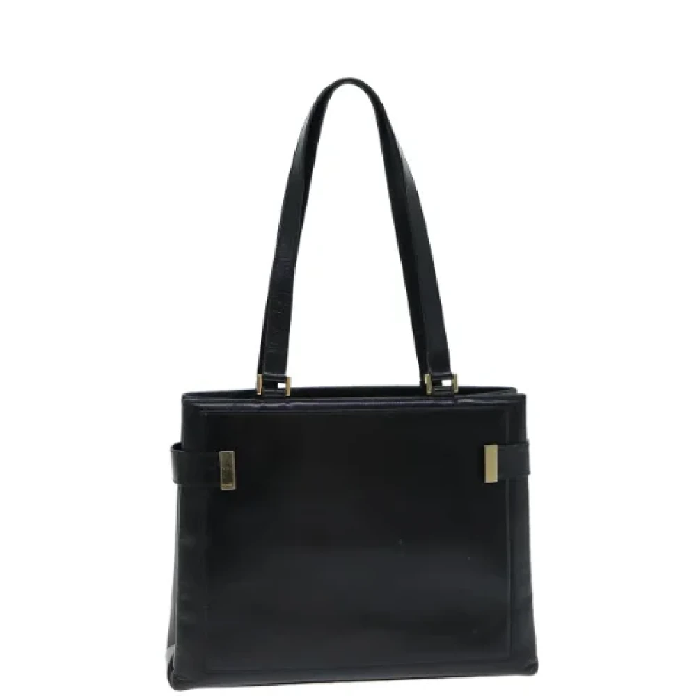 Gucci Vintage Pre-owned Leather gucci-bags Black Dames