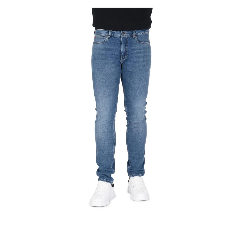 Hugo Boss SlimFit Jeans in Middelblauw Blue Dames
