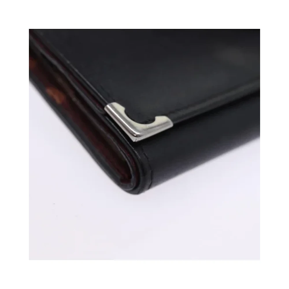 Cartier Vintage Pre-owned Leather key-holders Black Dames