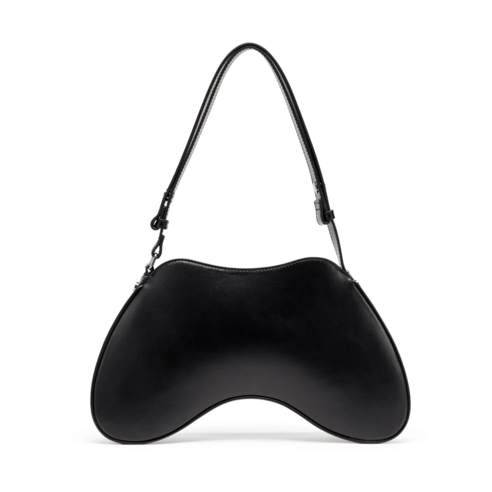 Diesel Stijlvolle Dames Schoudertas in Zwart Black Dames