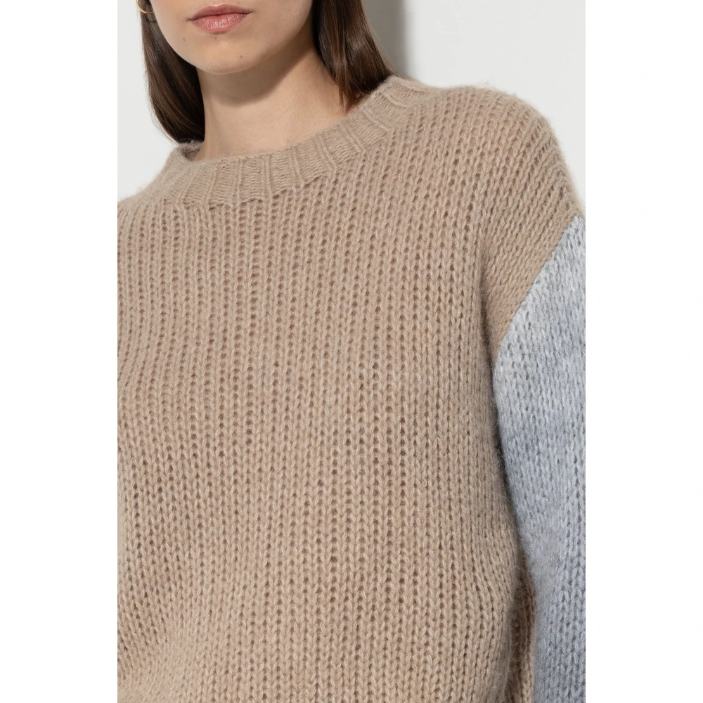 LUISA CERANO Spray Effect Gebreide Trui Multicolor Dames