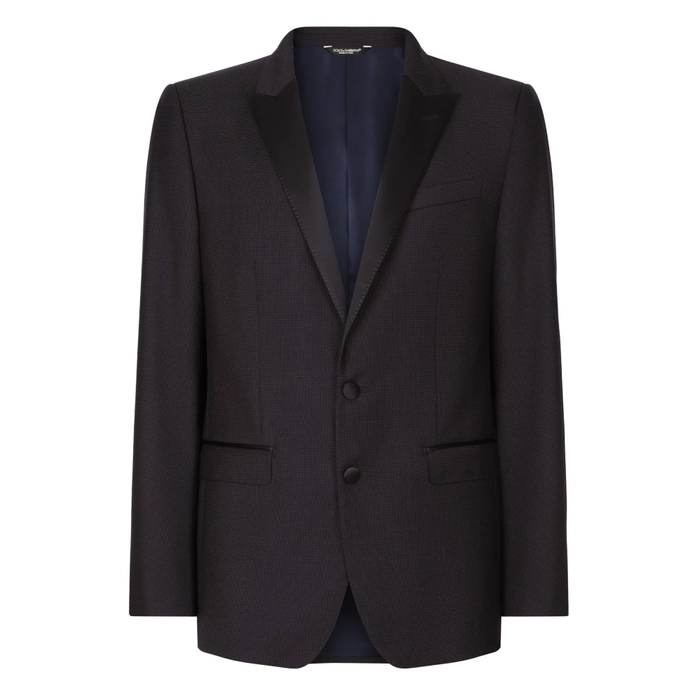 Dolce & Gabbana Twee-Delig Jurk Fantasie Stijl Black Heren