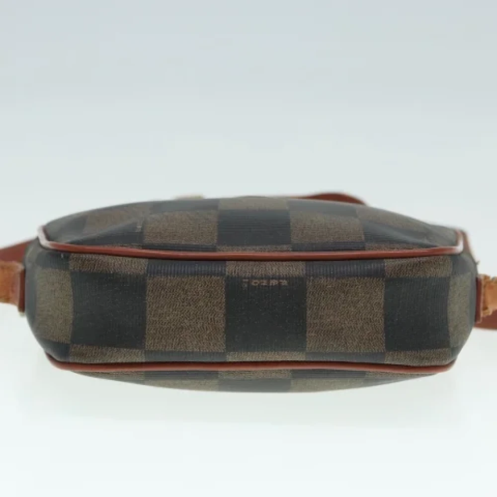 Fendi Vintage Pre-owned Canvas fendi-bags Brown Dames