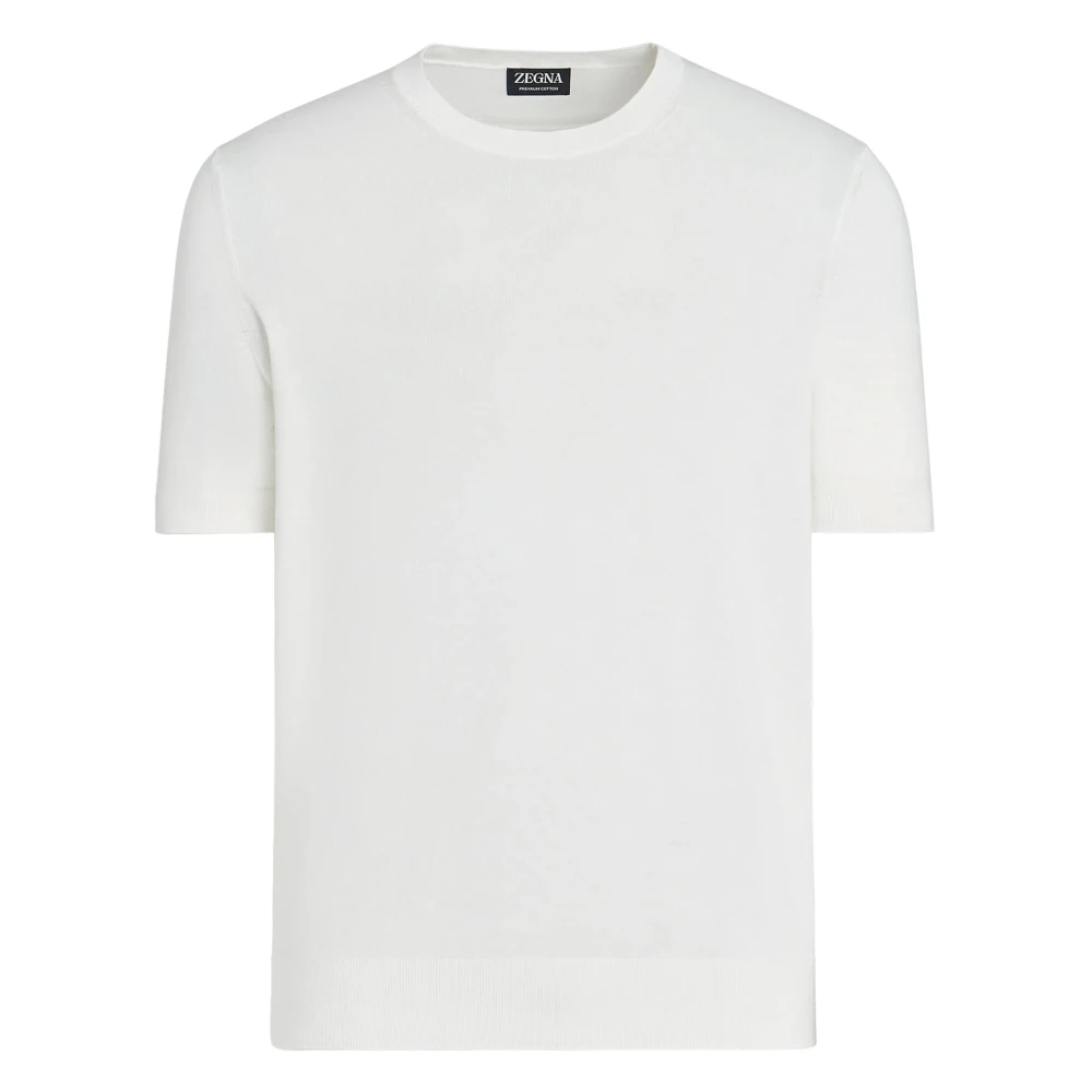 Zegna - Tops > T-Shirts - White - Zegna - Modalova