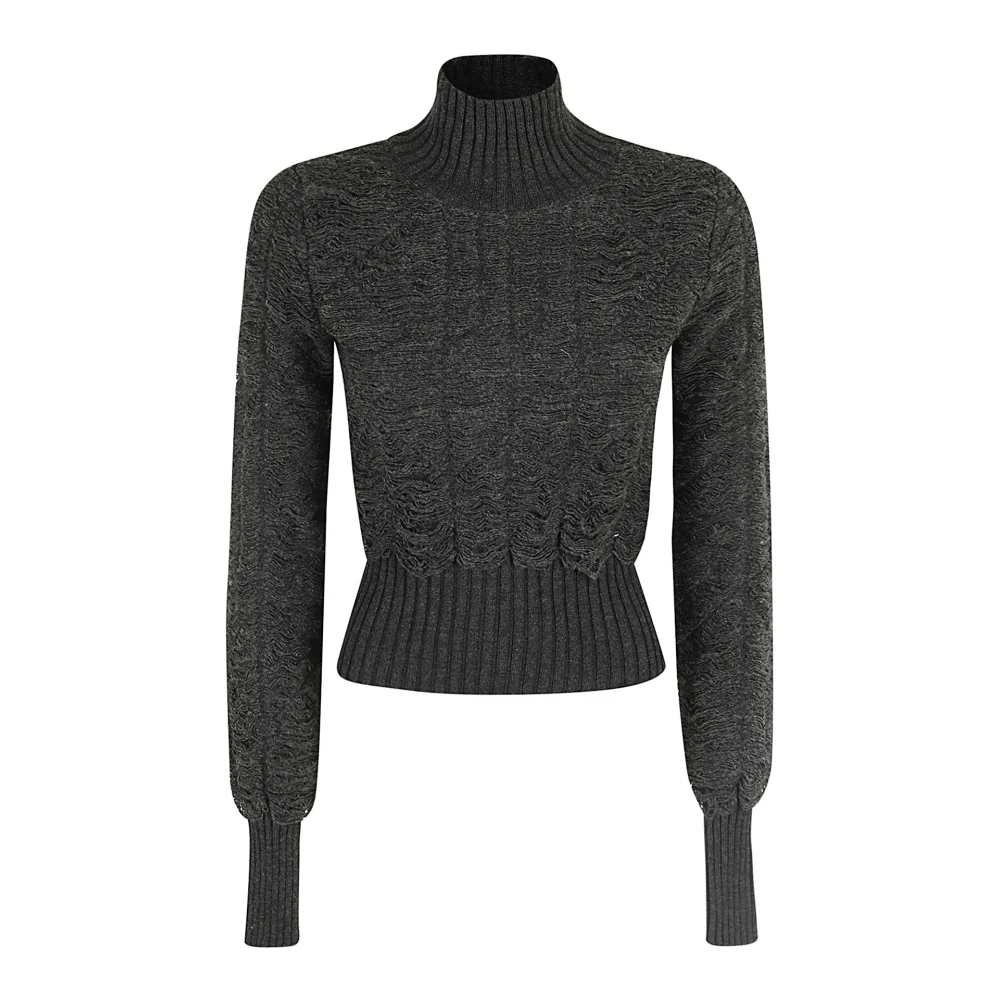 MM6 Maison Margiela Stijlvolle Pullover Gray Dames