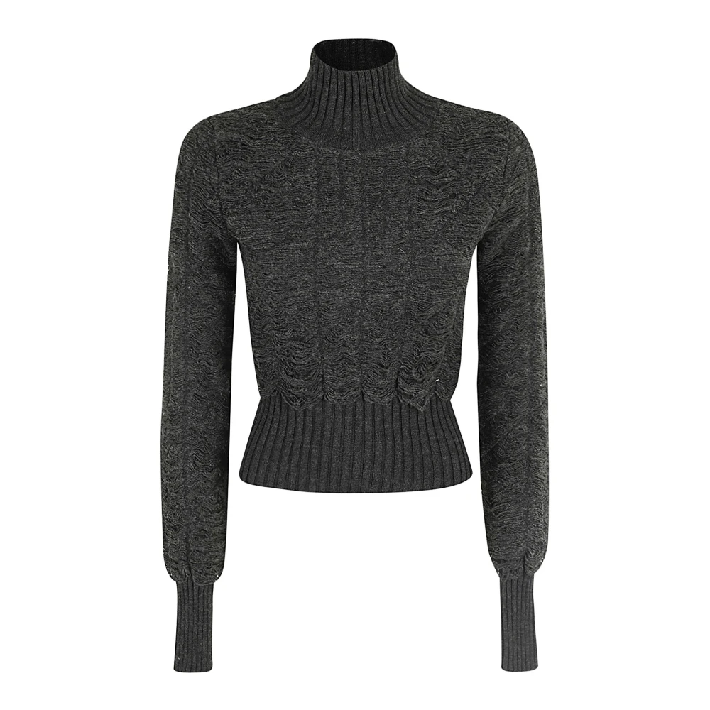 MM6 Maison Margiela Stijlvolle Pullover Sweater Gray Dames