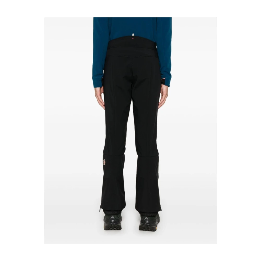 Moncler Zwarte Broek voor Mannen Aw24 Black Heren