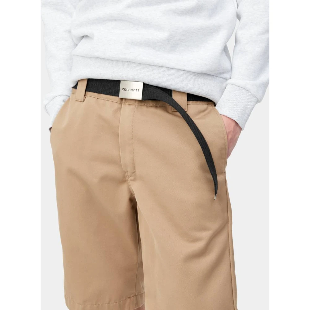 Carhartt WIP Clip Riem Chroom Zwart Black Heren