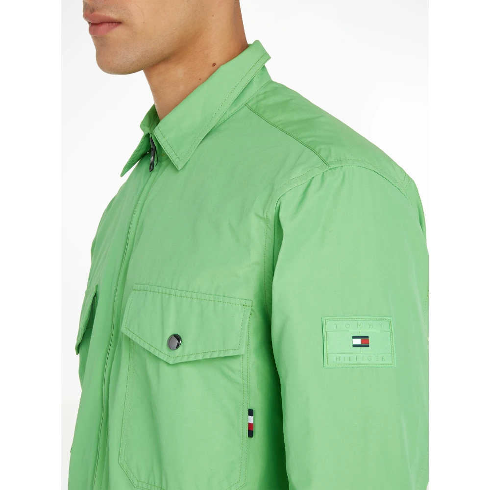 Tommy Hilfiger Light Jackets Green Heren