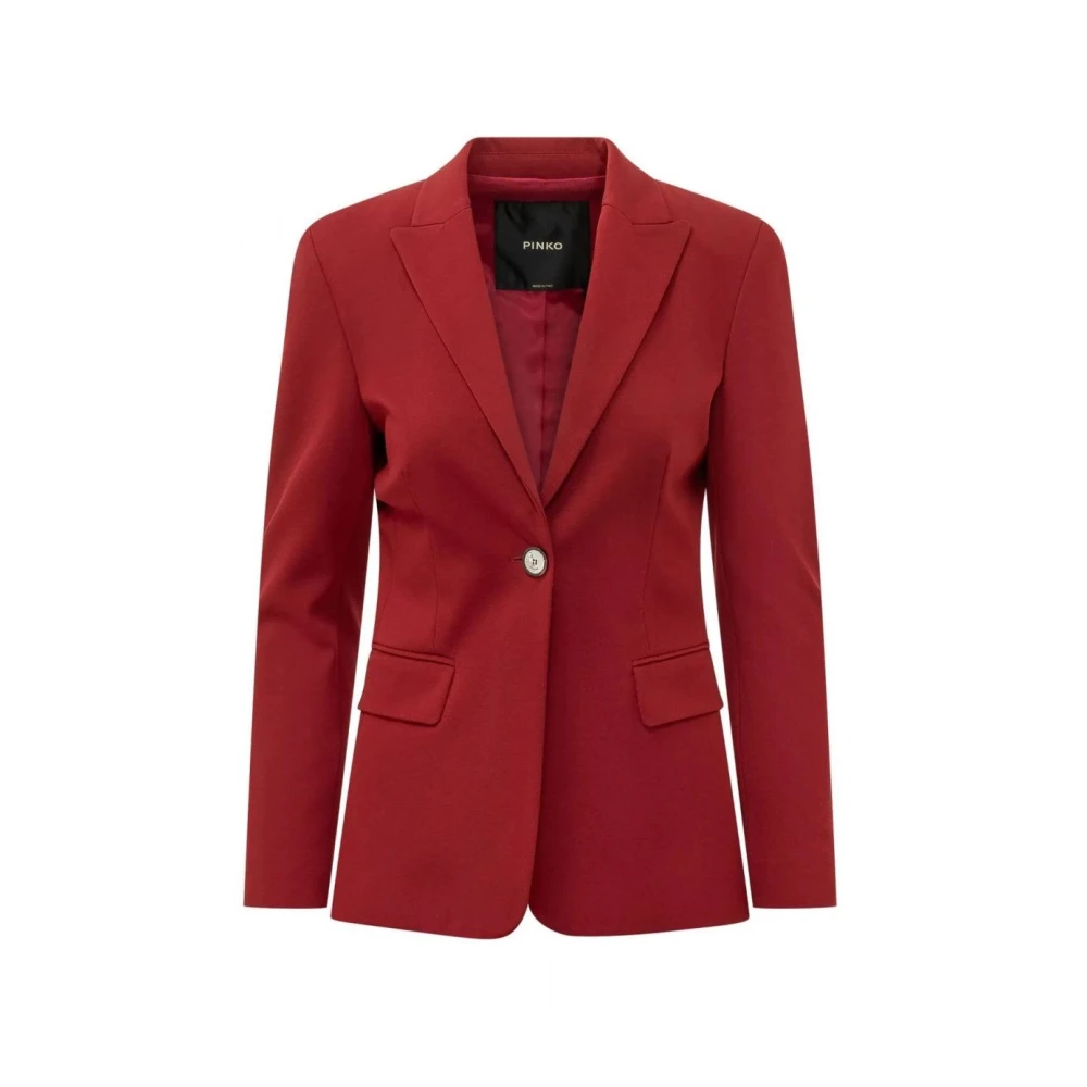 Pinko Donna Rosso Giacche, S, New,