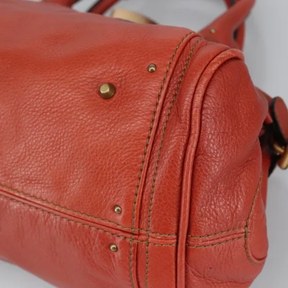 Chloé Pre-owned Leather handbags Brown Dames