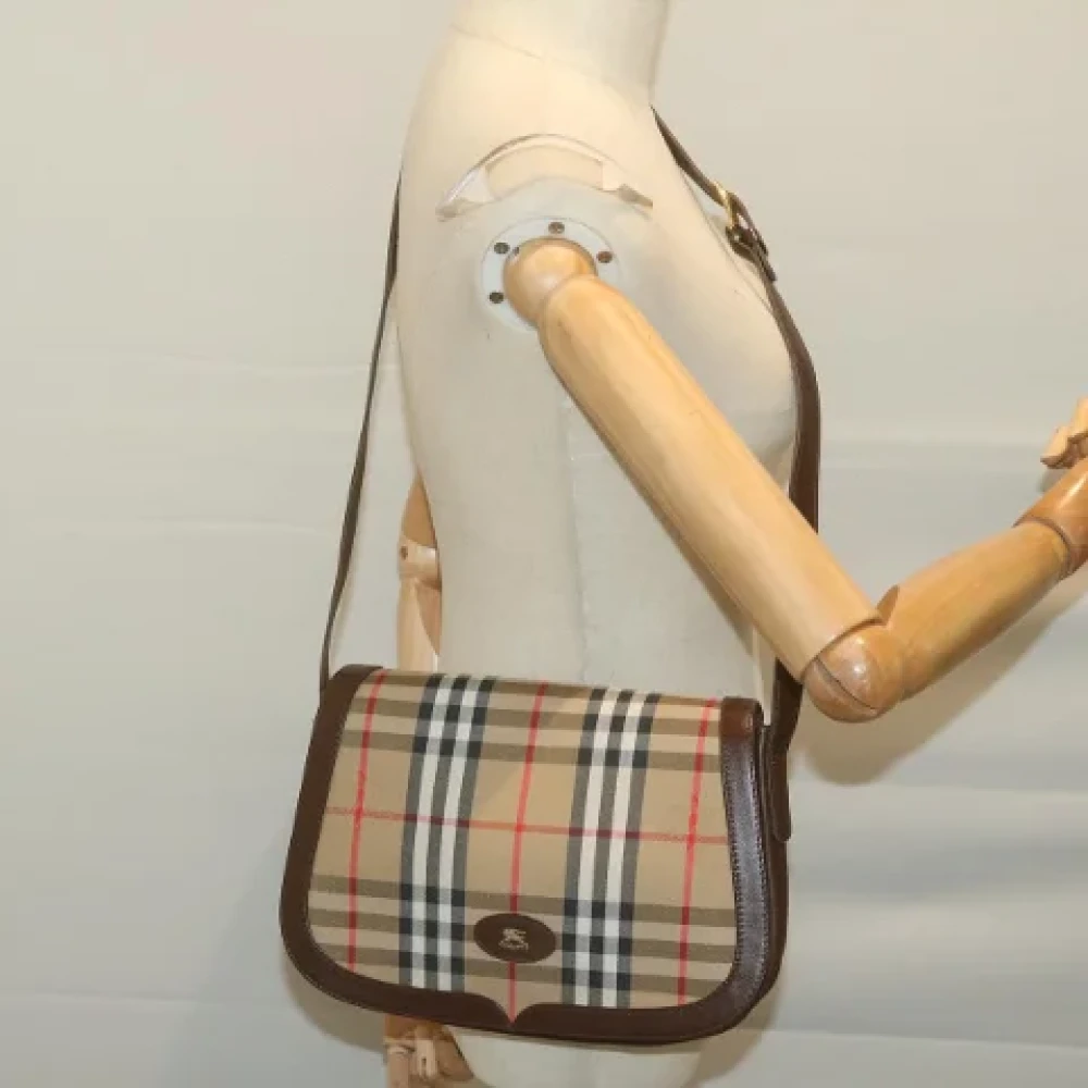 Burberry Vintage Pre-owned Fabric shoulder-bags Multicolor Dames