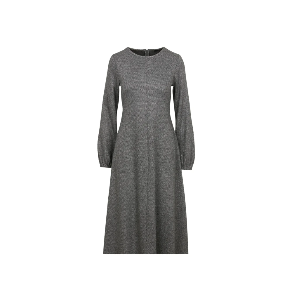 Max Mara Elegante Wilma Jurk Gray Dames