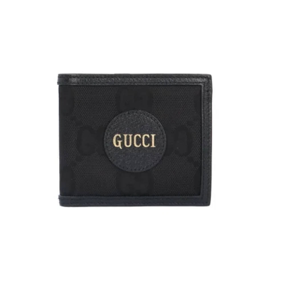 Gucci Vintage Pre-owned Leather wallets Black Heren