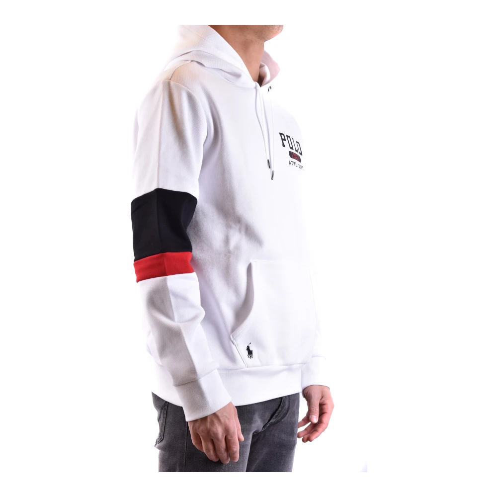 Polo Ralph Lauren Stijlvolle Sweatshirt voor Mannen White Heren