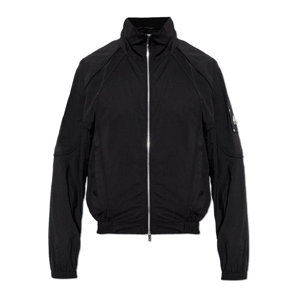 Moose Knuckles Women's Black Skyline Cropped Jacket - Light Jackets - M - Jackets