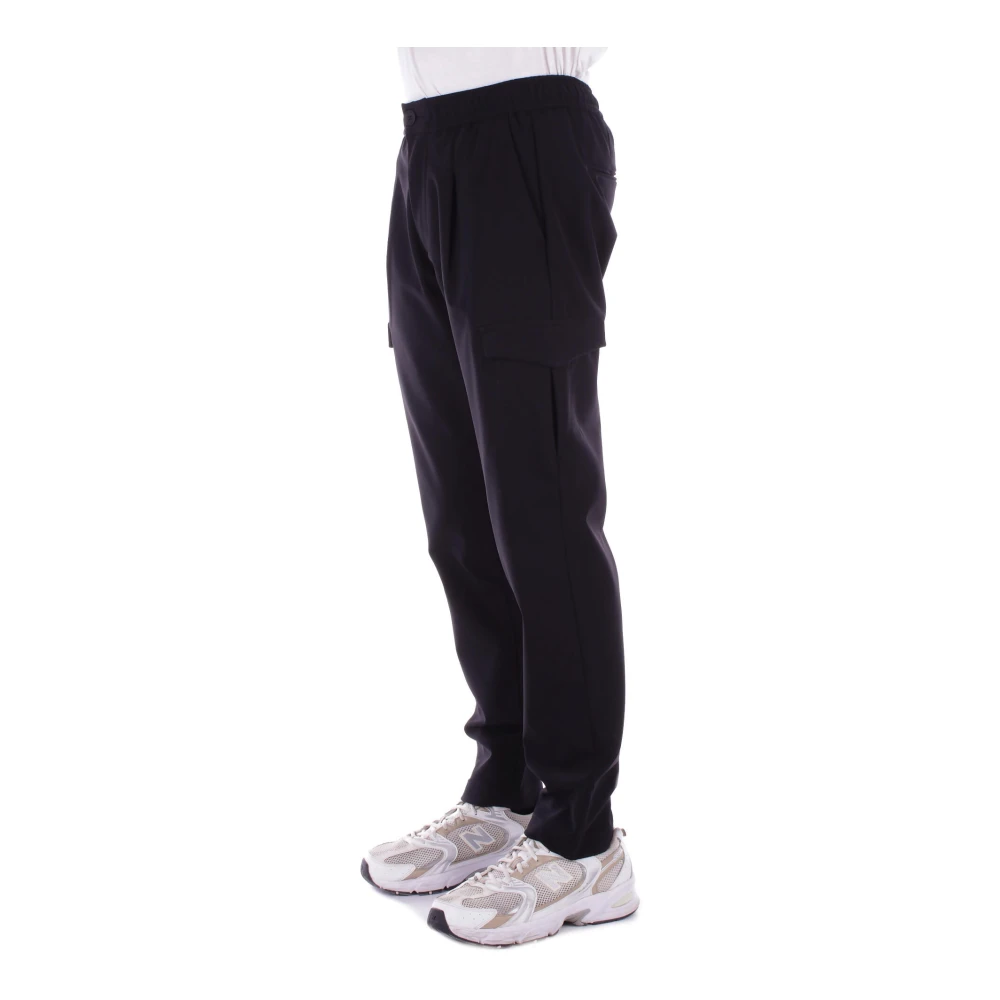 Suns Zwarte Casual Broek Black Heren