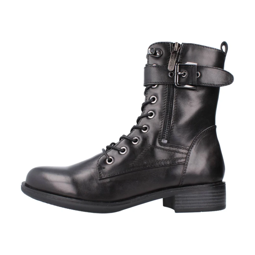 Regarde le Ciel Lace-up Boots Black Dames