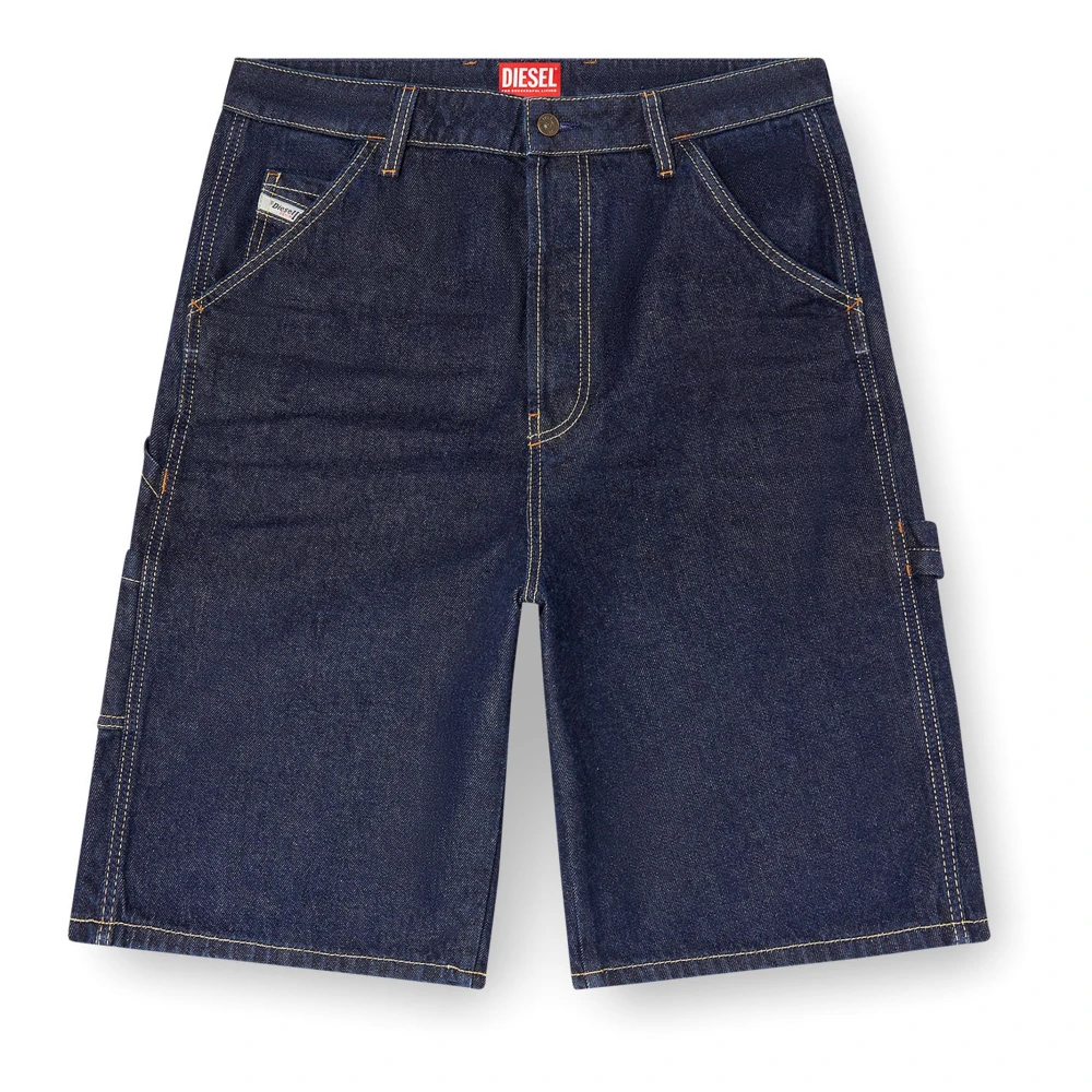 Herre, Shorts, Blå, W31