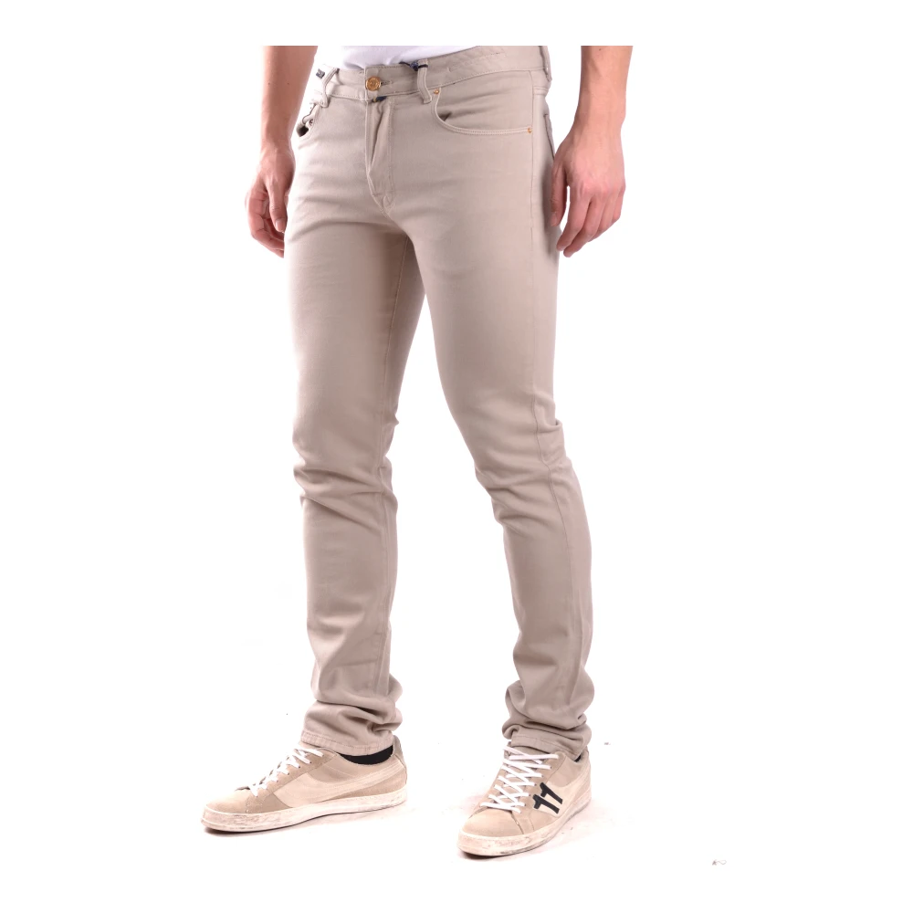 PT Torino Slim-Fit Stijlvolle Jeans voor Mannen Beige Heren