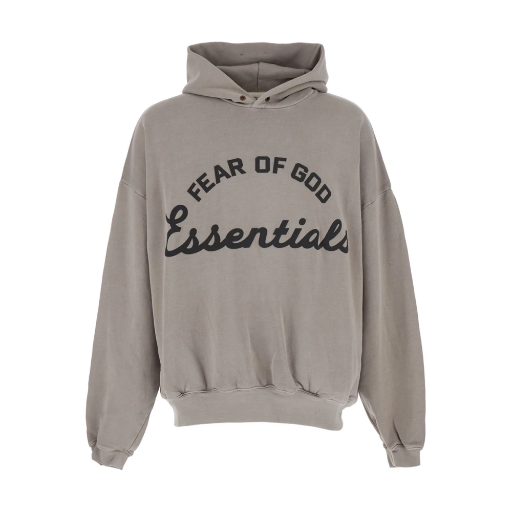 Fear Of God Gray Hoodies, Male, S, Training 90'S Hoodie