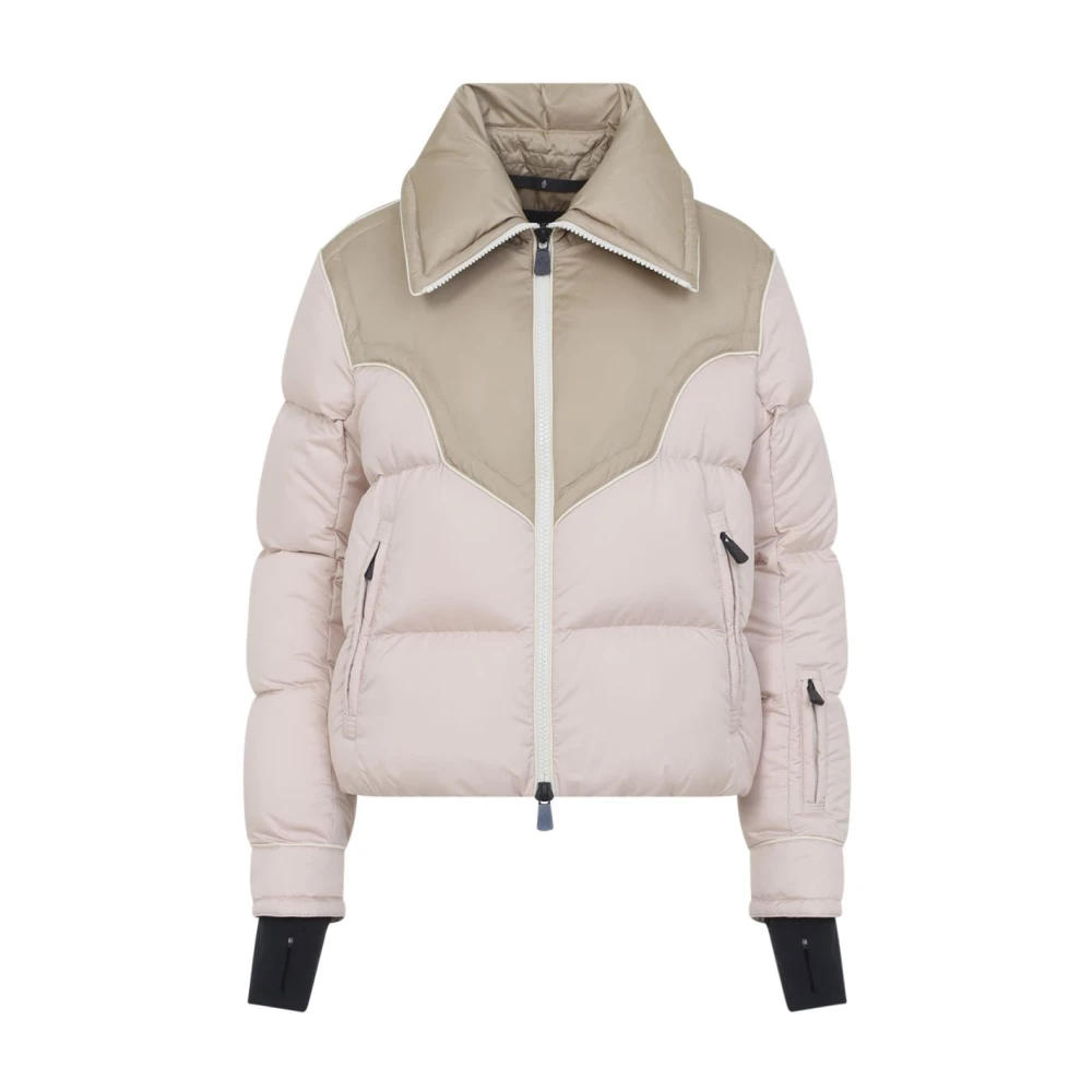 Moncler Donna Rosa - Blainville Bomber Jacket - Jackets - S - Immagine 4