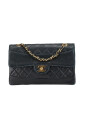pre-owned-cuir-sacs-chanel