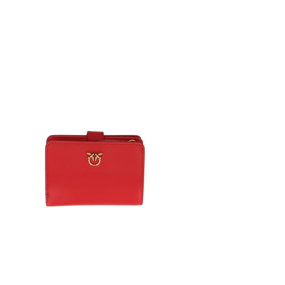 Pinko Multicolor Portemonnee en Kaarthouder Red Dames
