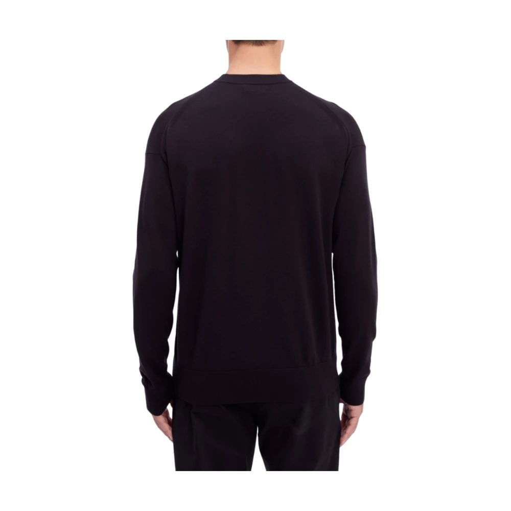 Calvin Klein Heren Crewneck Sweater met Logo Borduursel Black Heren
