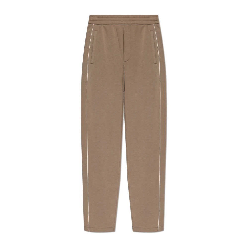 Emporio Armani Homme Beige Pantalons, Taille: 2XL Pantalons De Survêtement