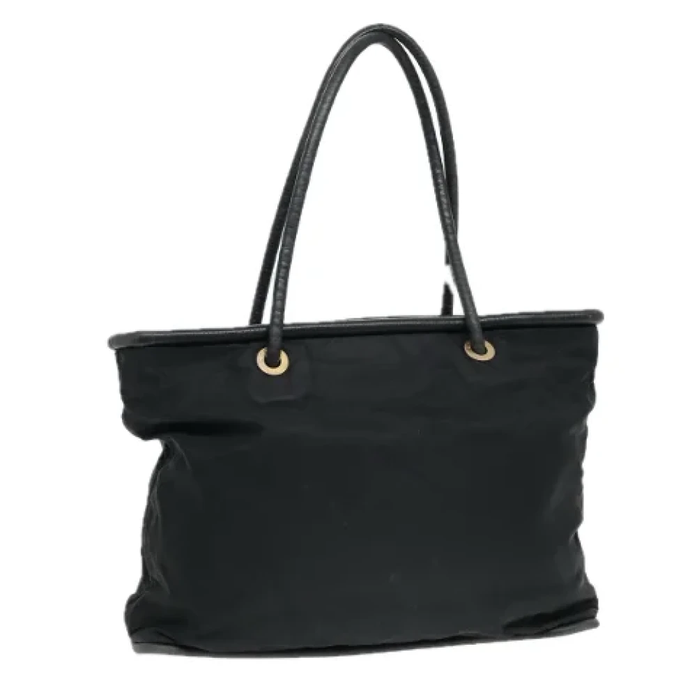 Celine Vintage Pre-owned Nylon totes Black Dames