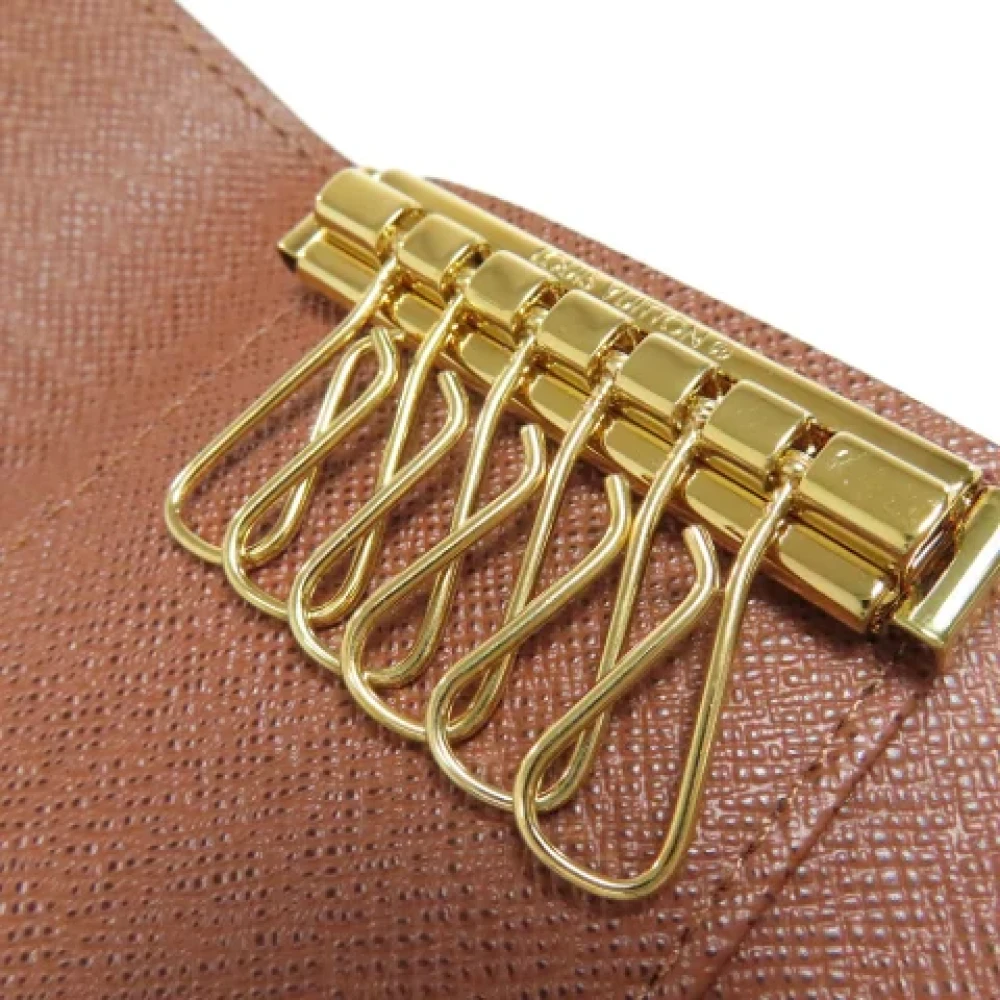 Louis Vuitton Vintage Pre-owned Canvas key-holders Brown Dames