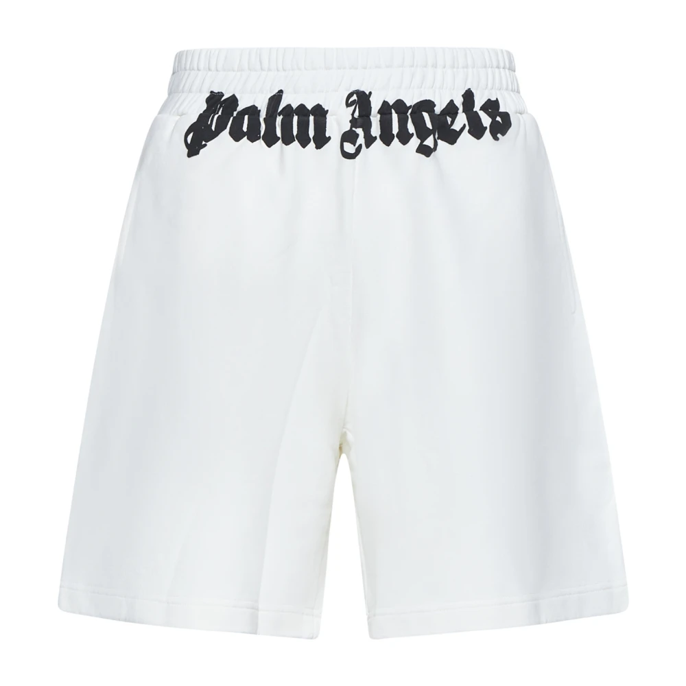 Palm Angels Stijlvolle Shorts voor Mannen White Heren