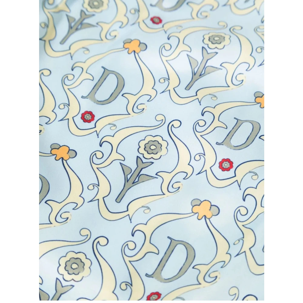 Drole de Monsieur Lichtblauwe Shorts Ss24 Blue Heren