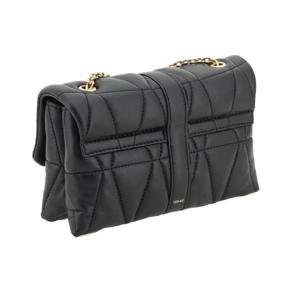 Versace Schoudertas met Medusa Logo Black Dames