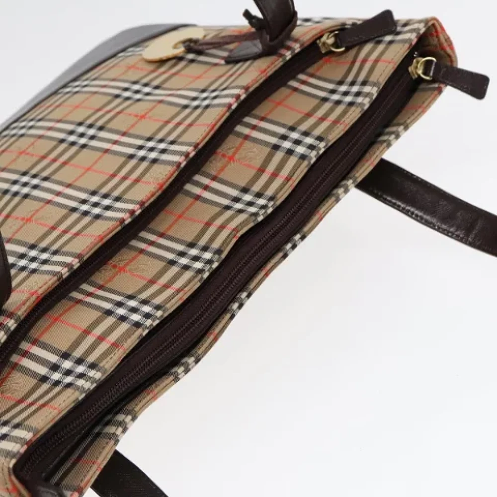 Burberry Vintage Pre-owned Canvas totes Beige Dames