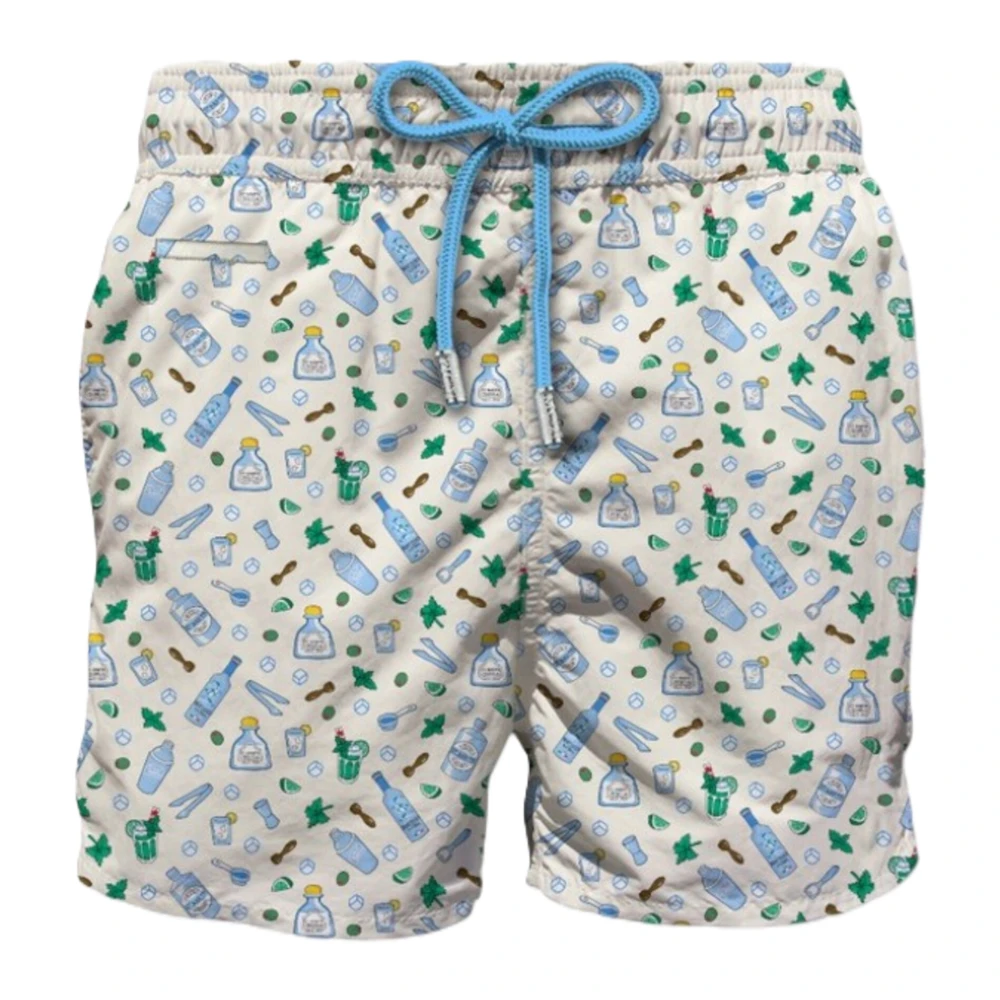 Mc2 Saint Barth Men's Multicolor Lighting Micro Fantasy Ultralight Swimsuit - Beachwear - Xl - Swimwear