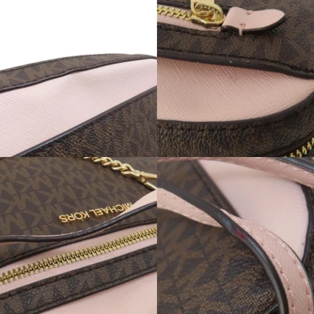 Michael Kors Pre-owned Fabric shoulder-bags Brown Dames