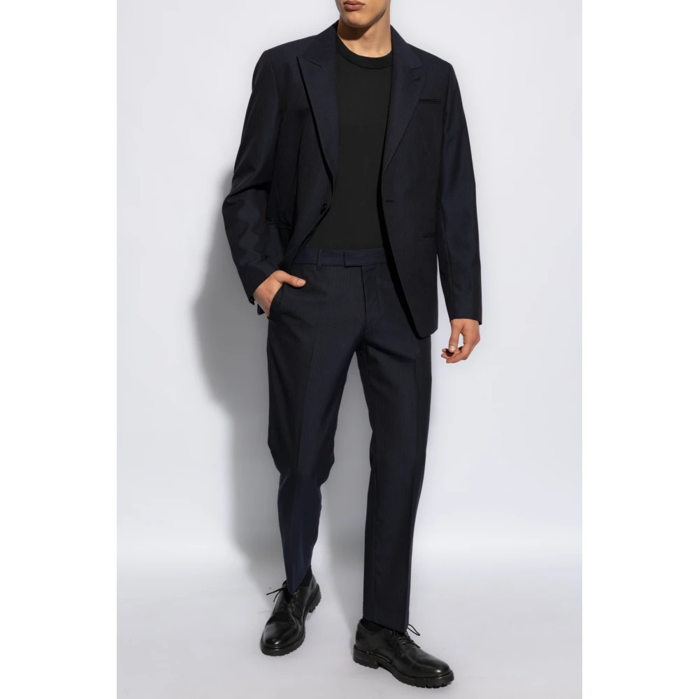 AllSaints `Howling` Blazer Blue Heren
