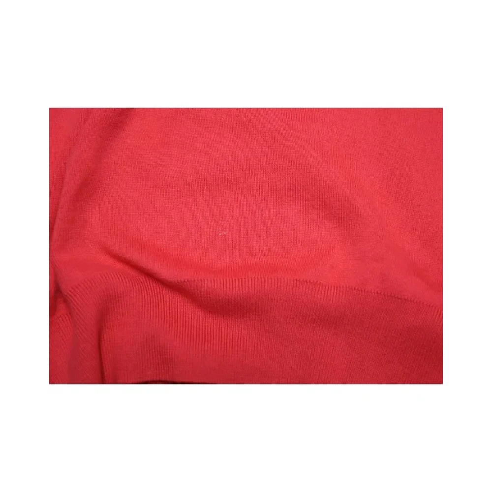 Ralph Lauren Pre-owned Wool tops Red Dames