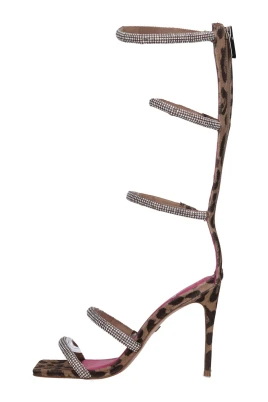 Simple sandalett med blockklack